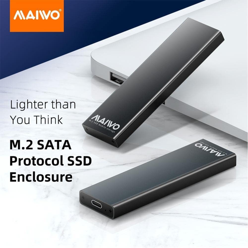 Maiwo M. 2 NGFF solid state hard disk case Type-c3.1 solid state SSD external case case 5Gbps NGFF w