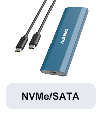 M.2 nvme sata ssd drive enclosure