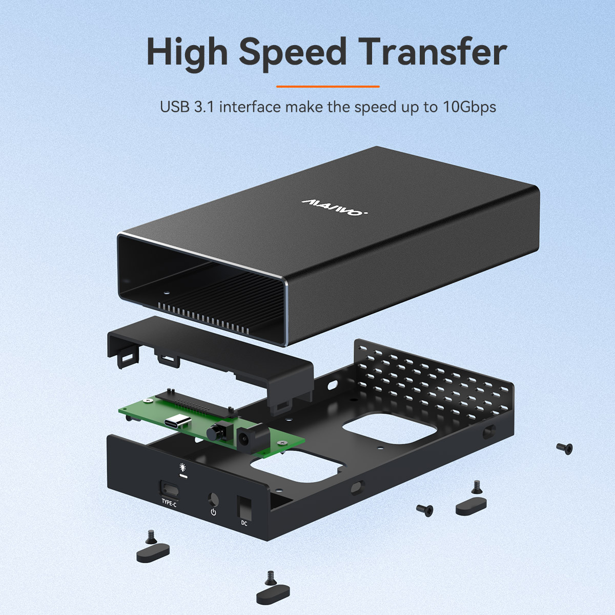Looking at the development trend of external storage from sata enclosure