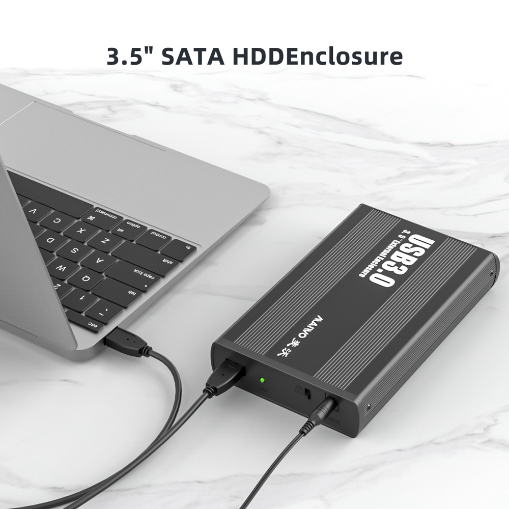 Will a 2.5 hard drive work in a 3.5 enclosure?