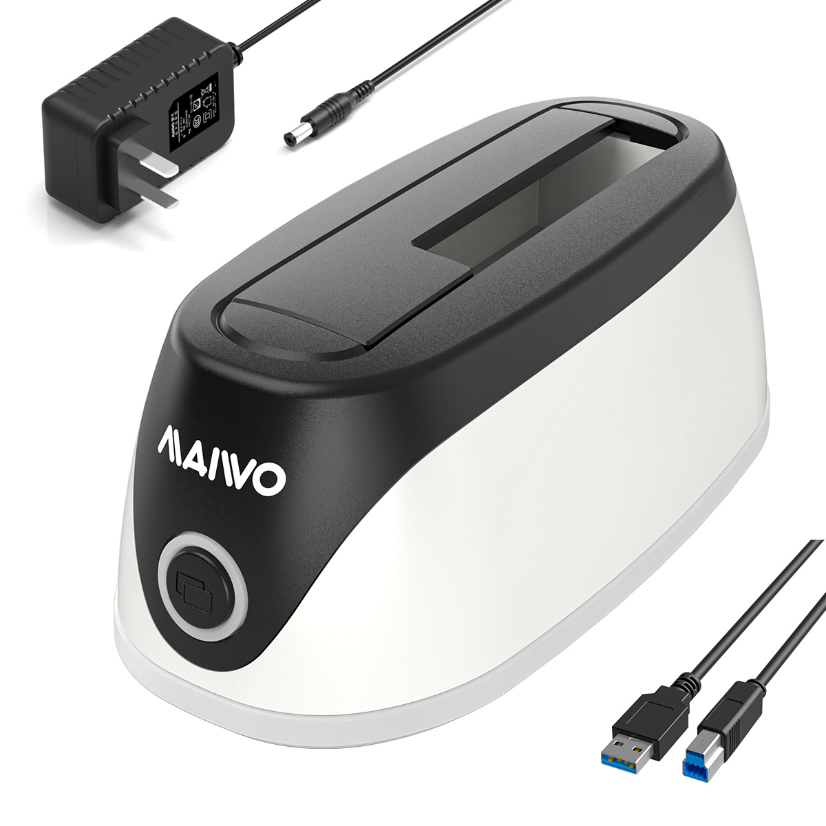 MAIWO K306A USB 3.0 to SATA Hard Drive Docking Station External Enclosure Adapter for 2.5 & 3.5 