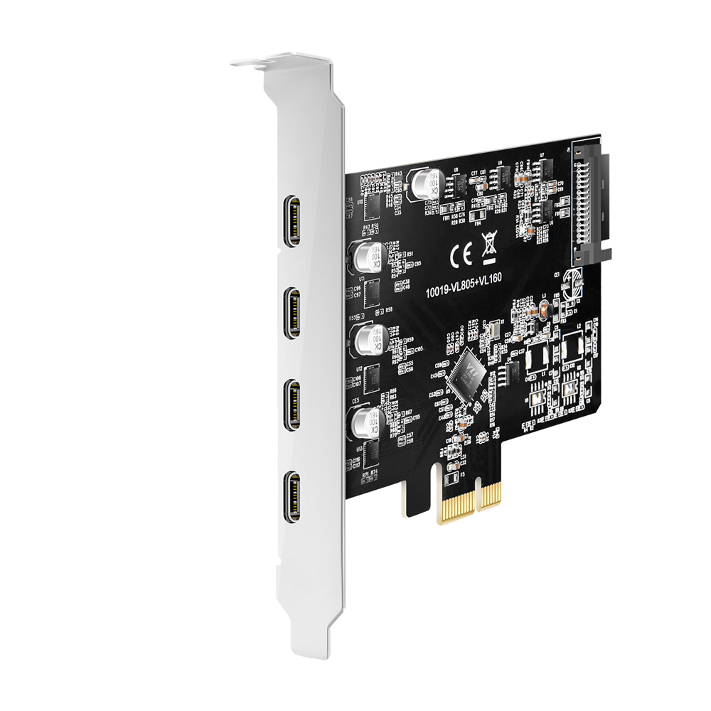 MAIWO KC019 adapter card PCIE to Type-C add card desktop expansion acceleration card USB 3.1 Type-C,