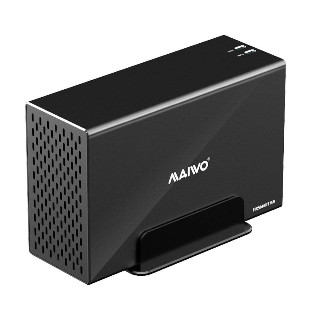 MAIWO K35272C 3.5 inch SATA RAID Docking Station Dual Bay External Hard Drive RAID Enclosure USB3.1 