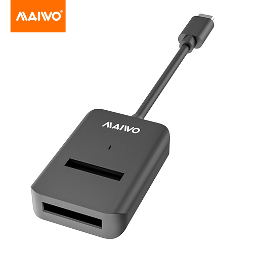 MAIWO K1696P2 M.2 NVMe&SATA PCIe M-Key&B+M Key SSD to USB Adapter, Up to 10Gbps Support UASP